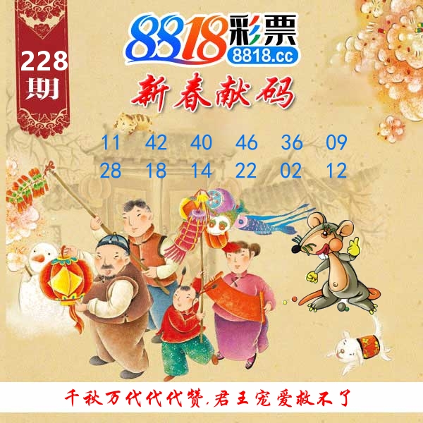 新春献码 第228期