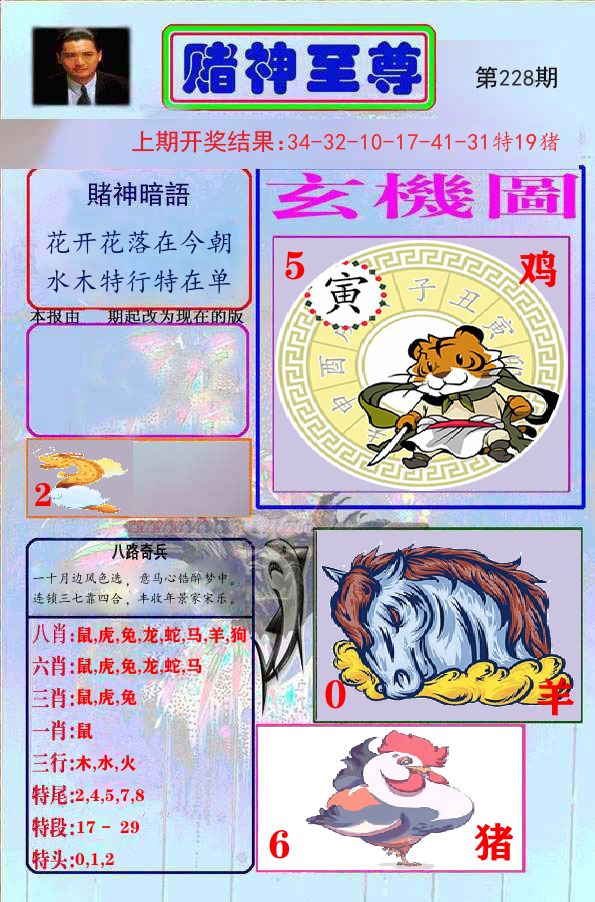 赌神至尊 第228期
