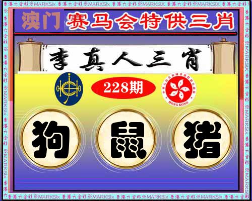 特供三肖 第228期