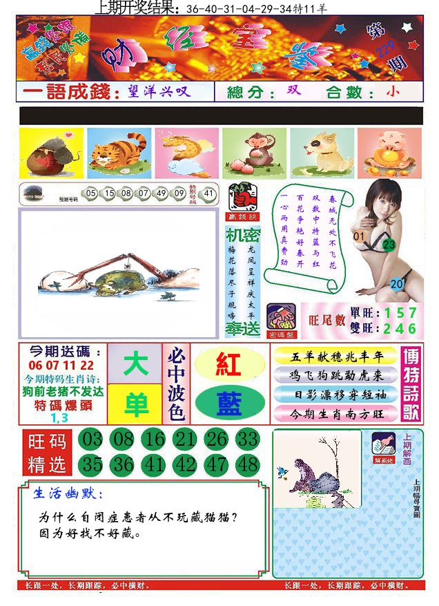 澳门财经宝鉴 第229期