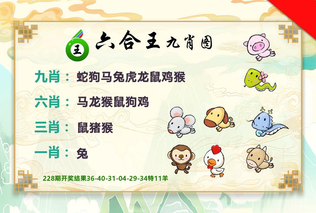 六合王九肖图 第229期