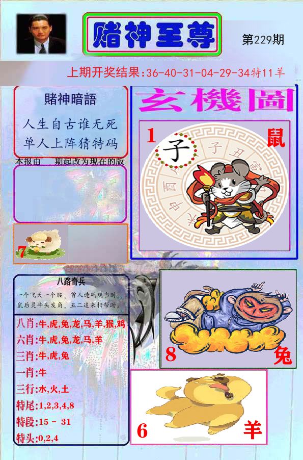 赌神至尊 第229期