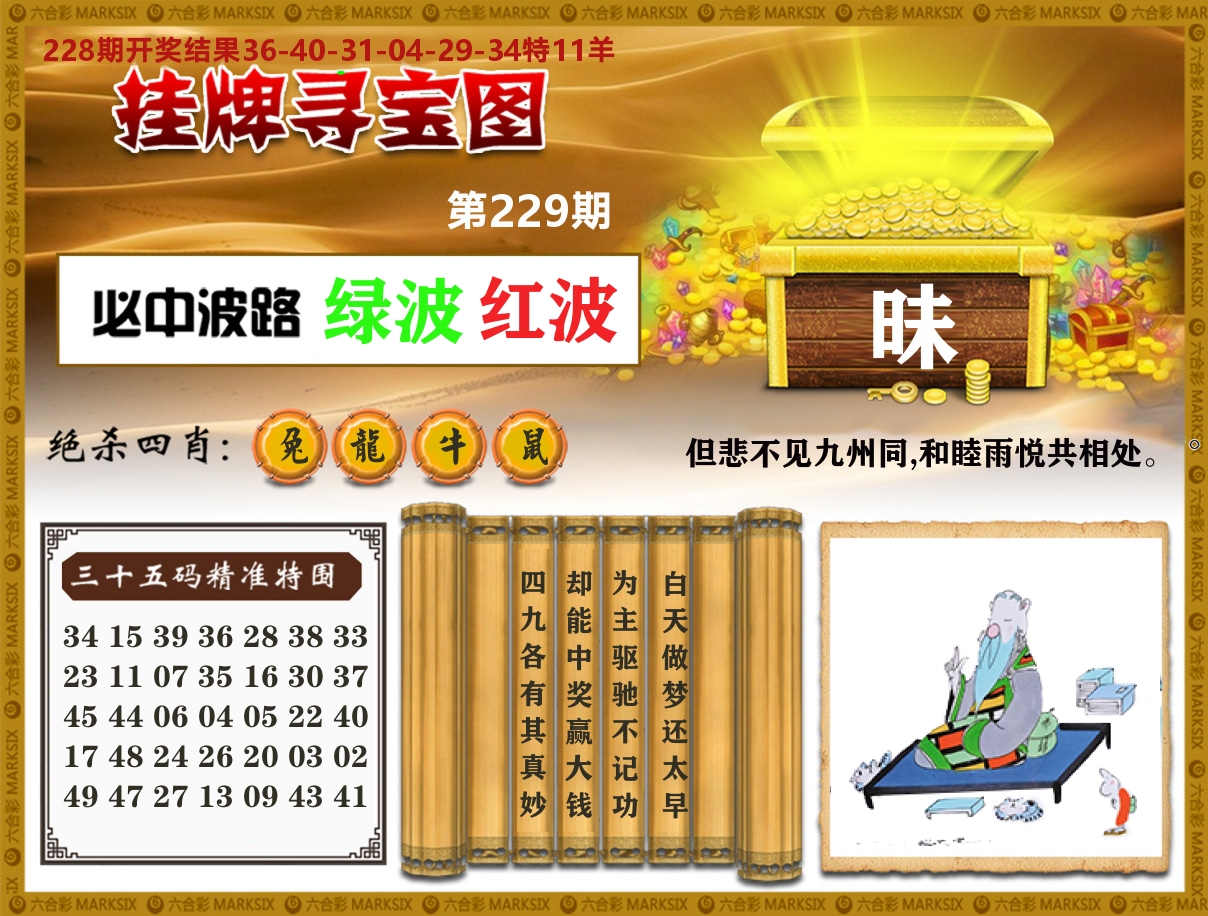 澳门挂牌寻宝 第229期