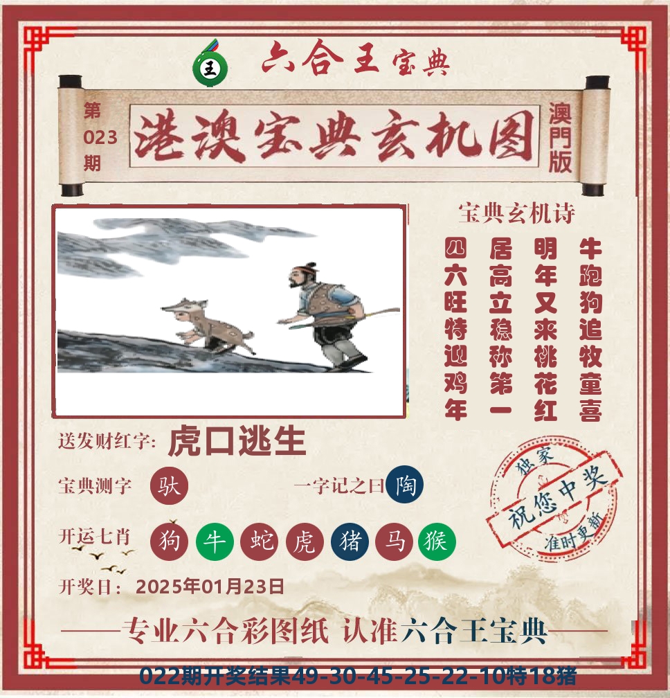 六合王宝典玄机 第23期