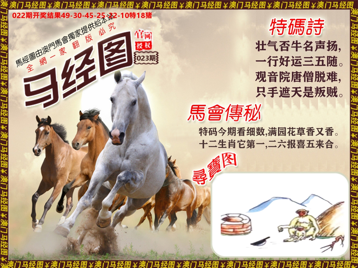马经系列 第23期