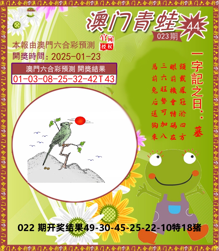 青蛙系列44 第23期