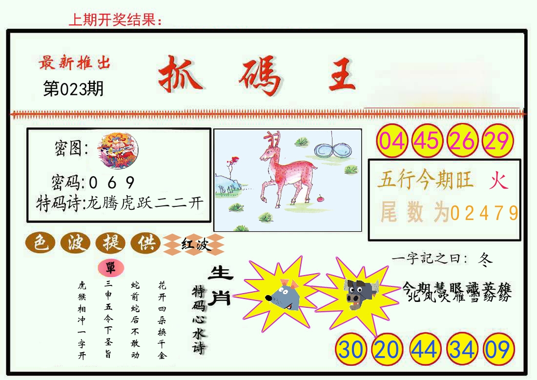 最新抓码王 第23期