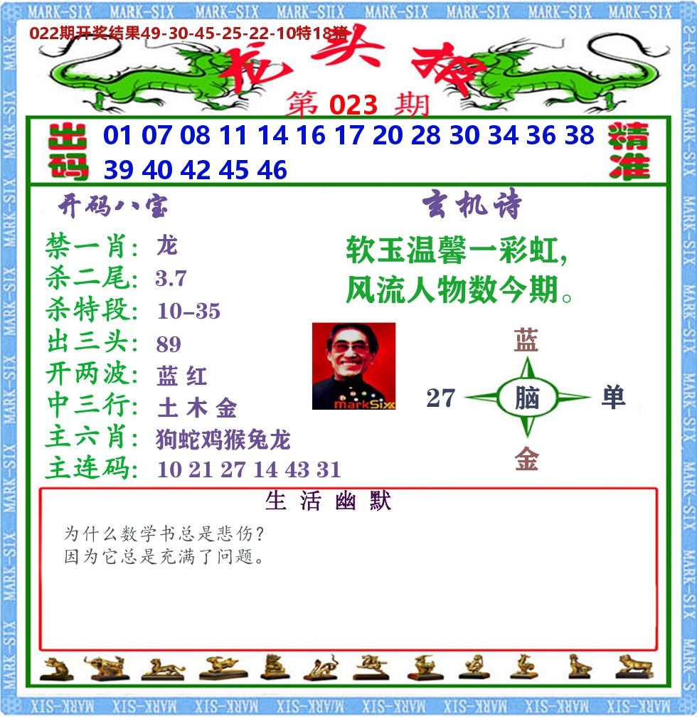 澳门龙头报 第23期