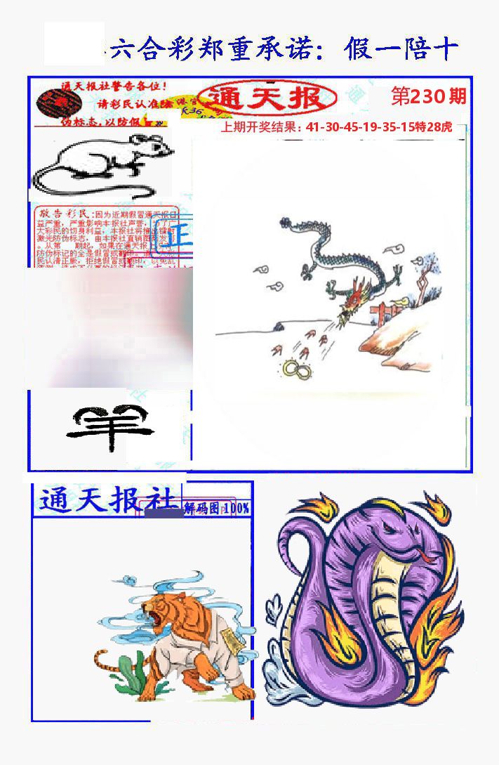 通天报 第230期