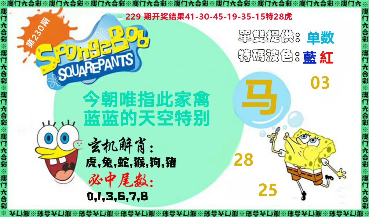 新特码玄机 第230期