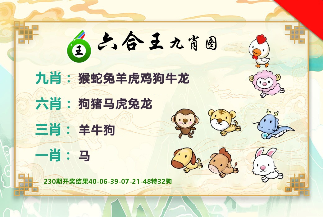 六合王九肖图 第231期