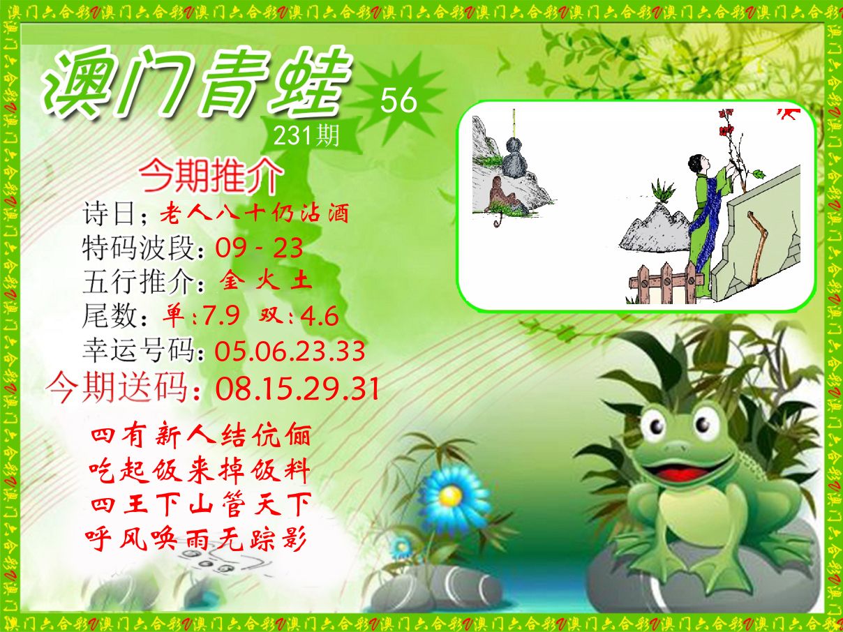 青蛙系列56 第231期