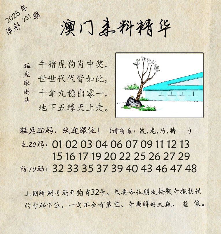 精华来料 第231期