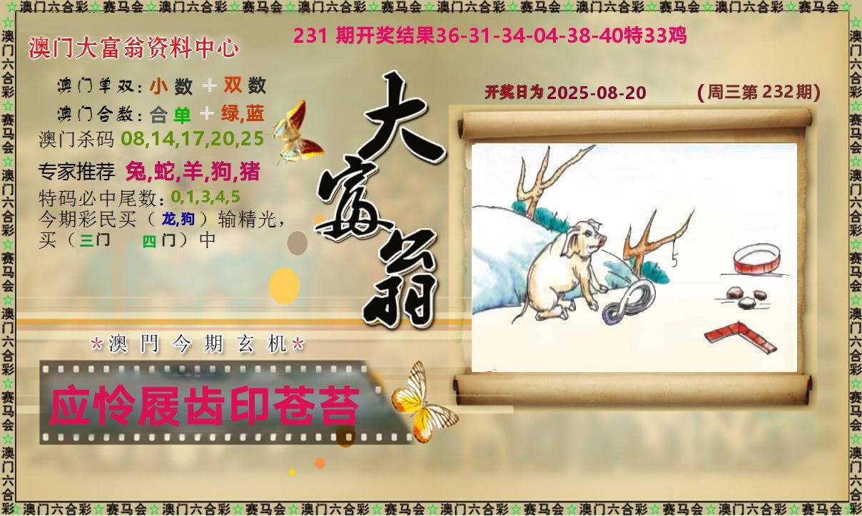 新大富翁 第232期