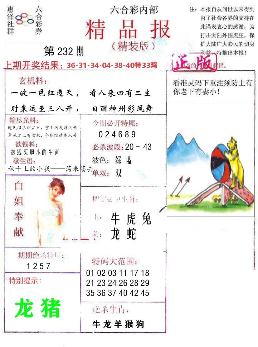 精品报 第232期