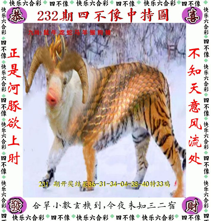 四不像 第232期