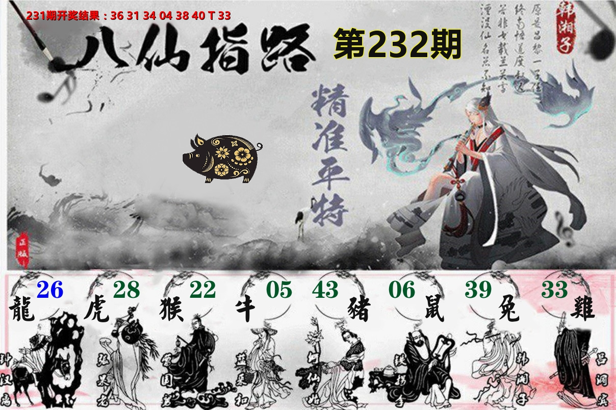 八仙指路 第232期