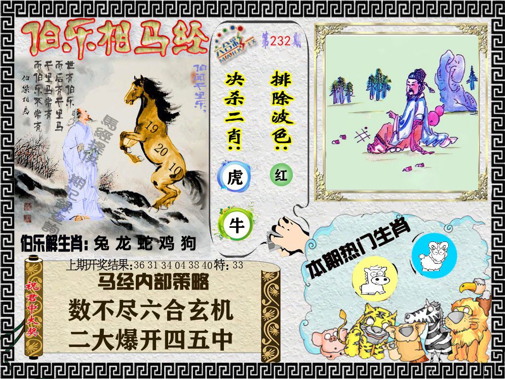 伯乐相马经 第232期