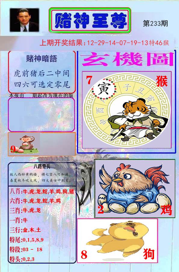 赌神至尊 第233期