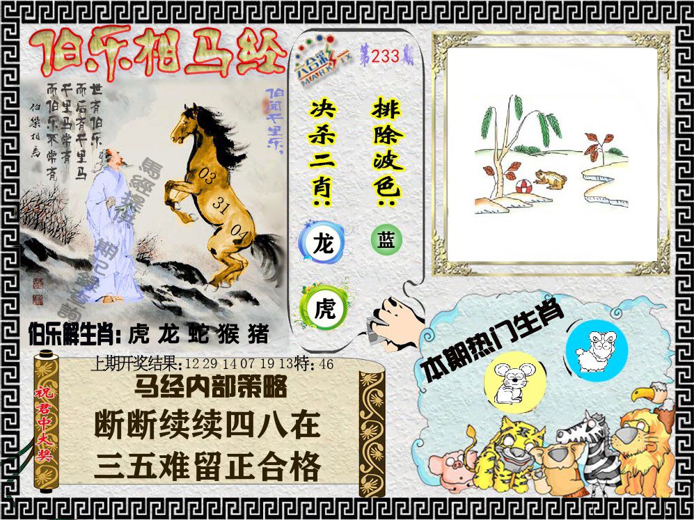 伯乐相马经 第233期