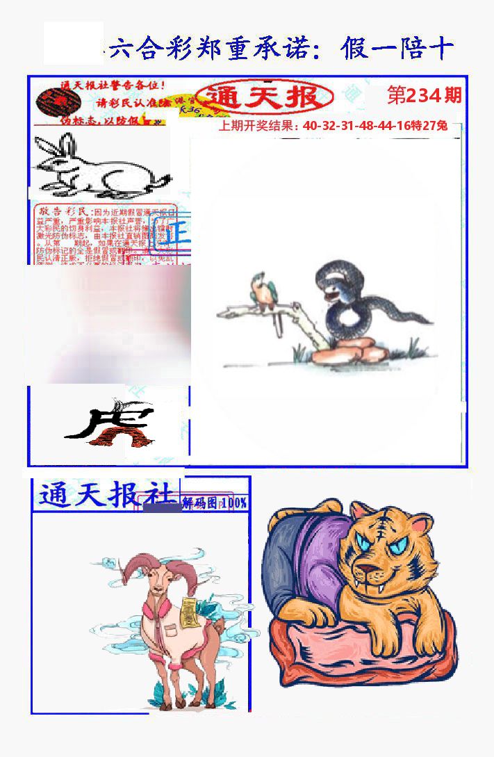 通天报 第234期