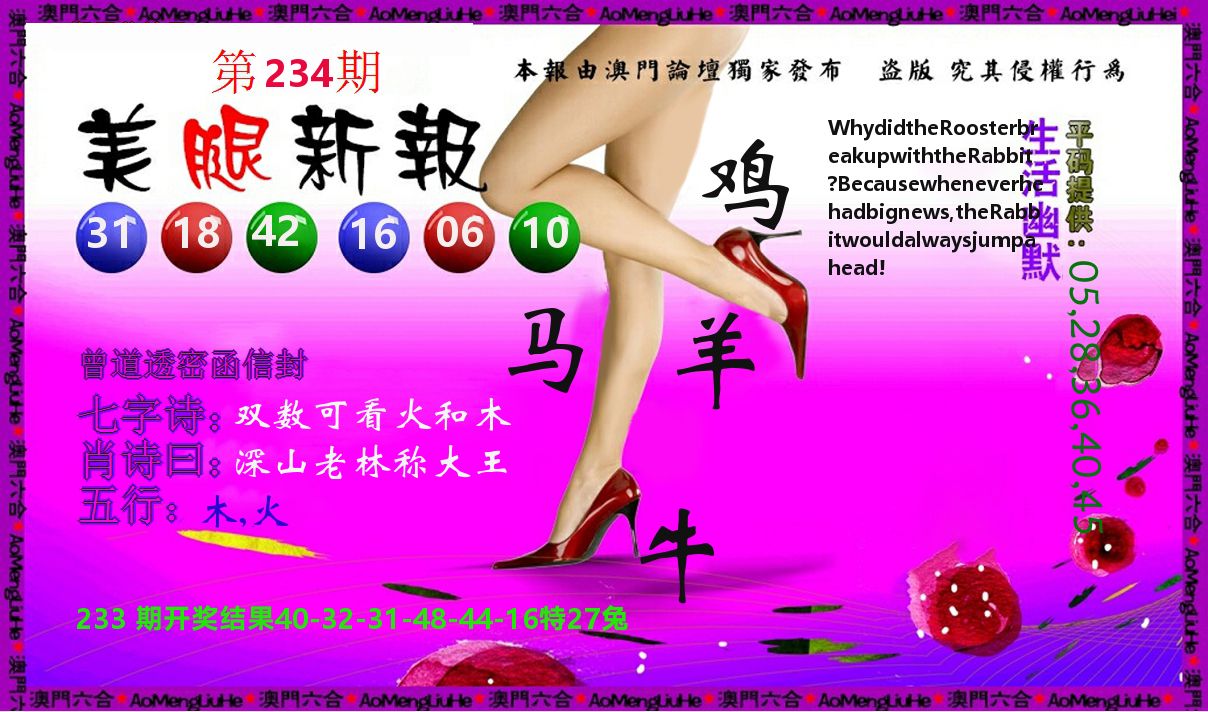 美腿新报 第234期