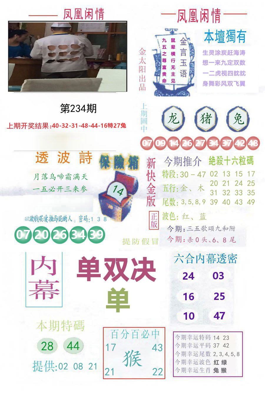 凤凰闲情 第234期