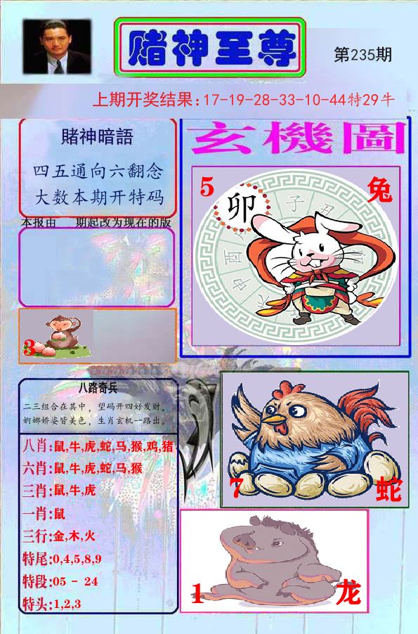 赌神至尊 第235期