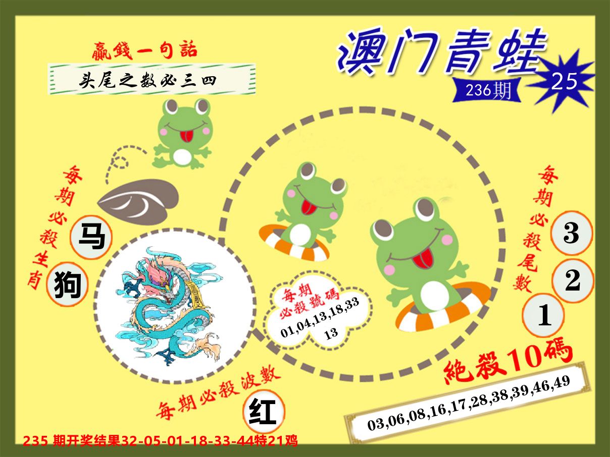 青蛙系列25 第236期