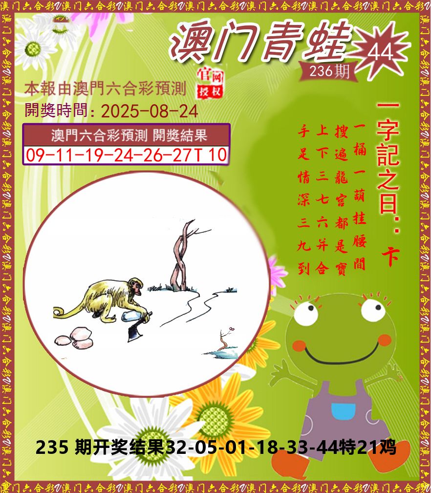 青蛙系列44 第236期
