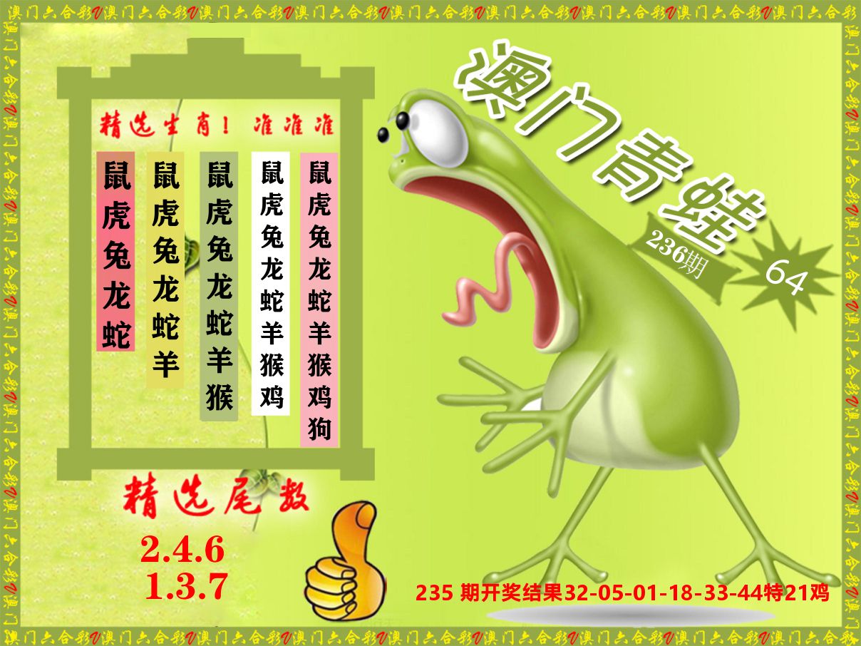 青蛙系列64 第236期