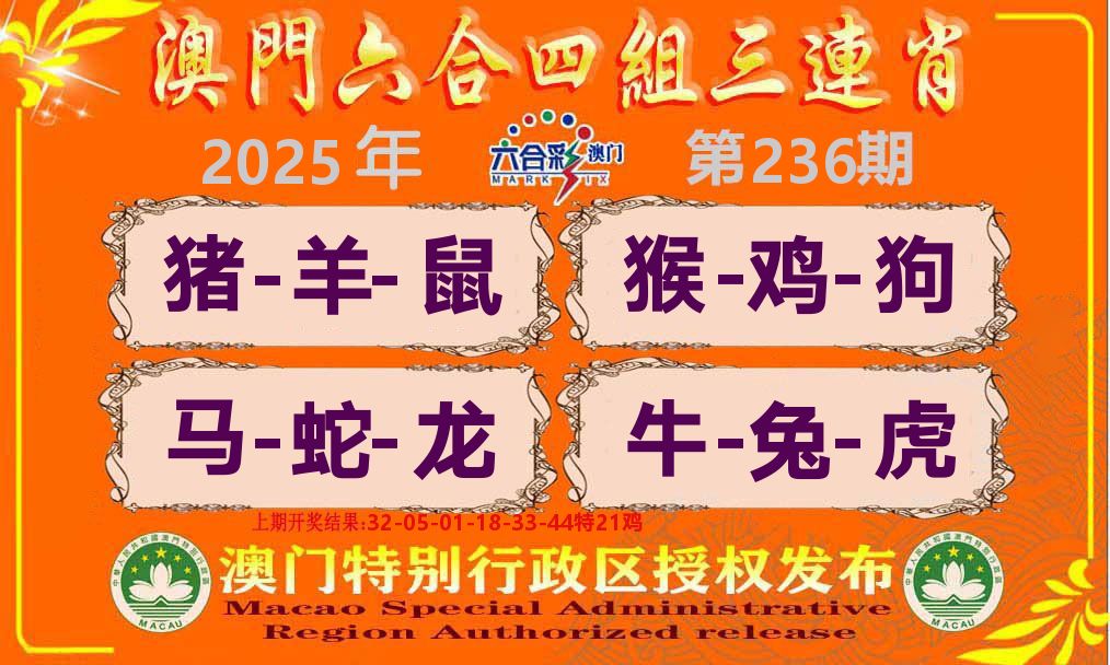 六合三连肖 第236期