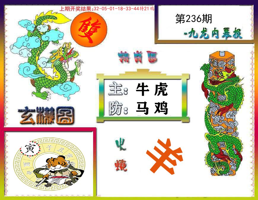 九龙内幕报 第236期