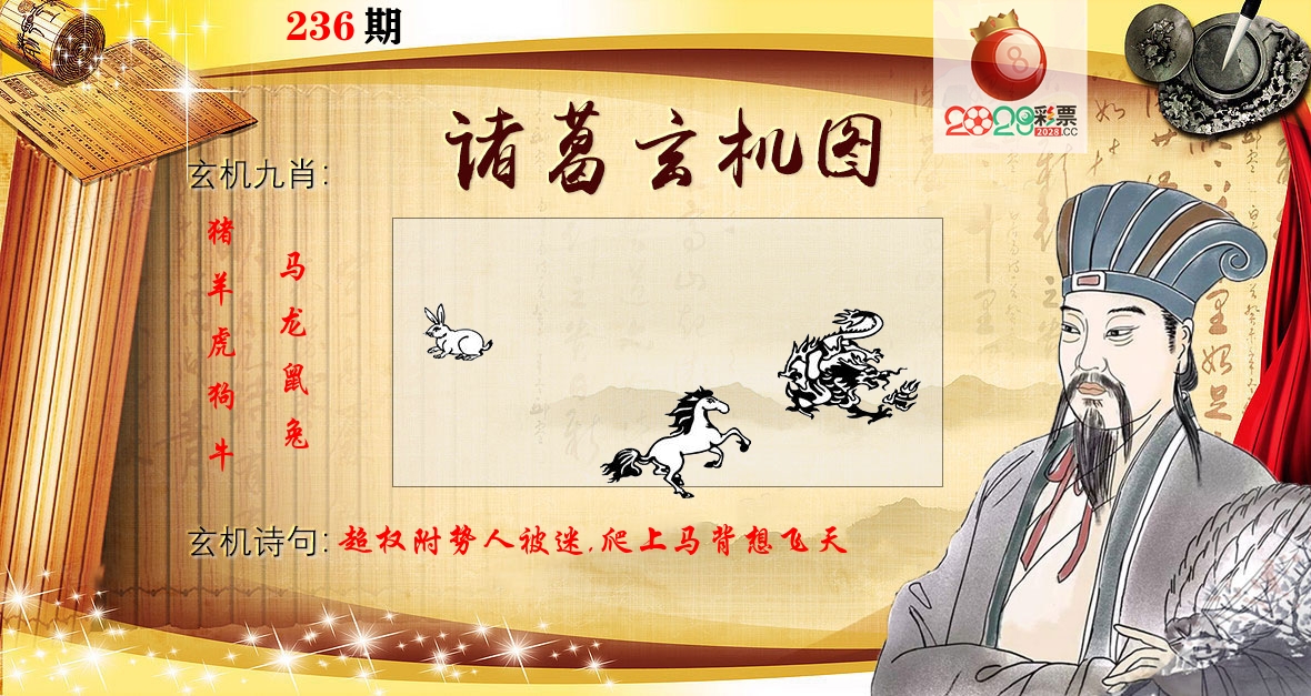 诸葛玄机图 第236期