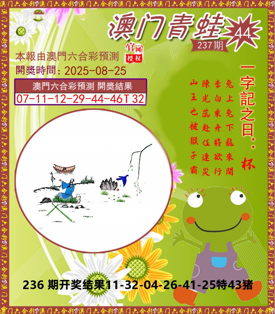 青蛙系列44 第237期