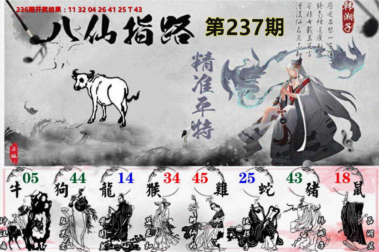 八仙指路 第237期