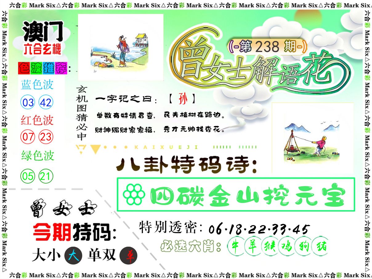曾女士解语花 第238期