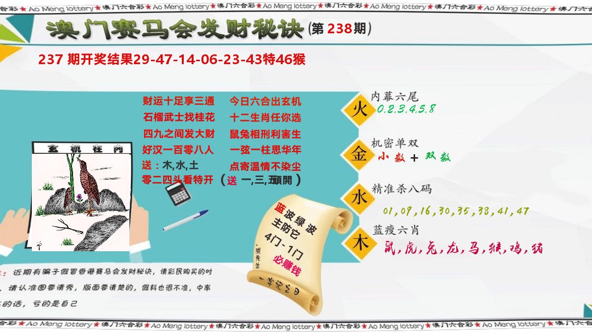 发财秘诀 第238期