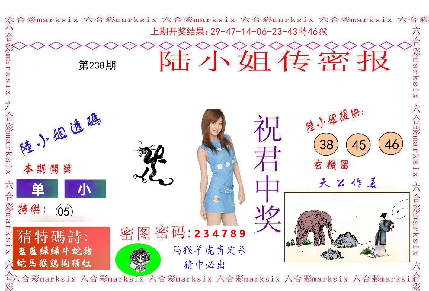 陆小姐密报 第238期