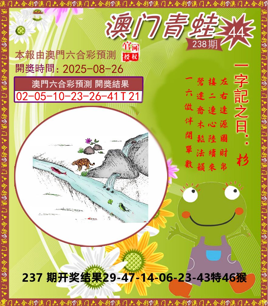 青蛙系列44 第238期