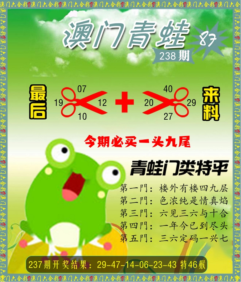 青蛙系列87 第238期