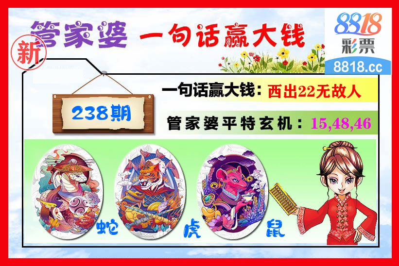 管家婆 第238期