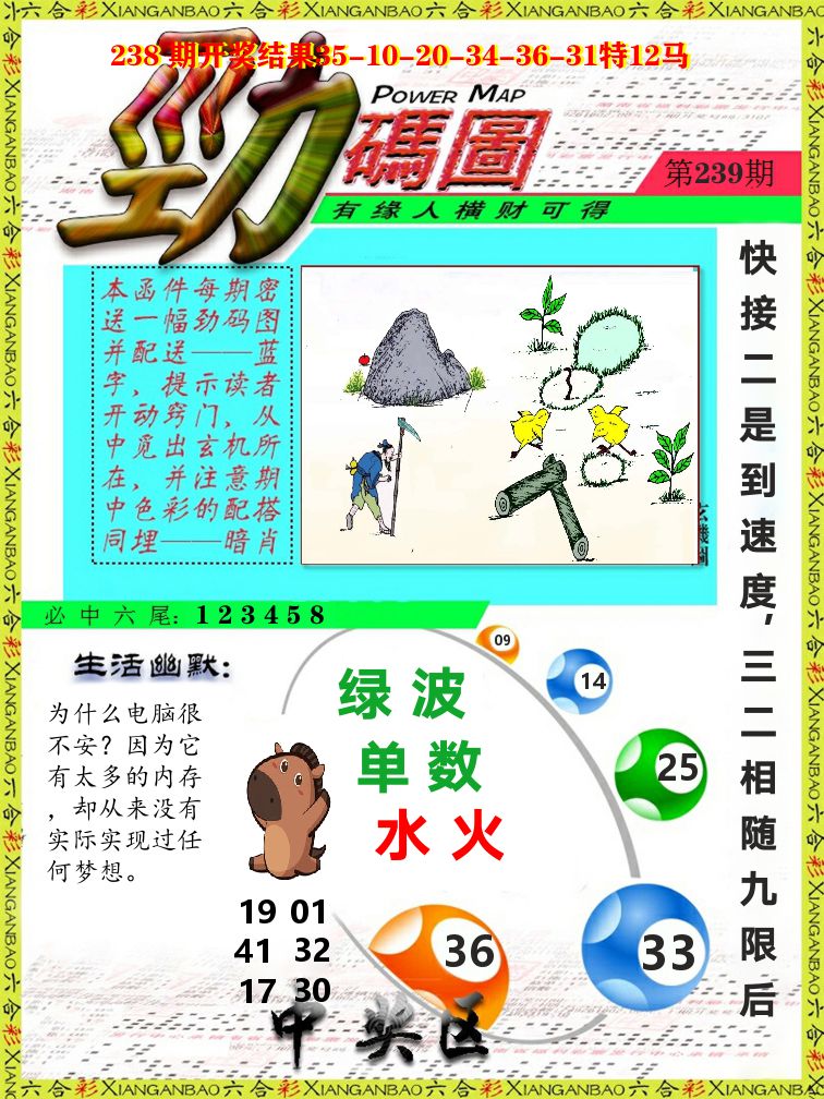 劲码图 第239期