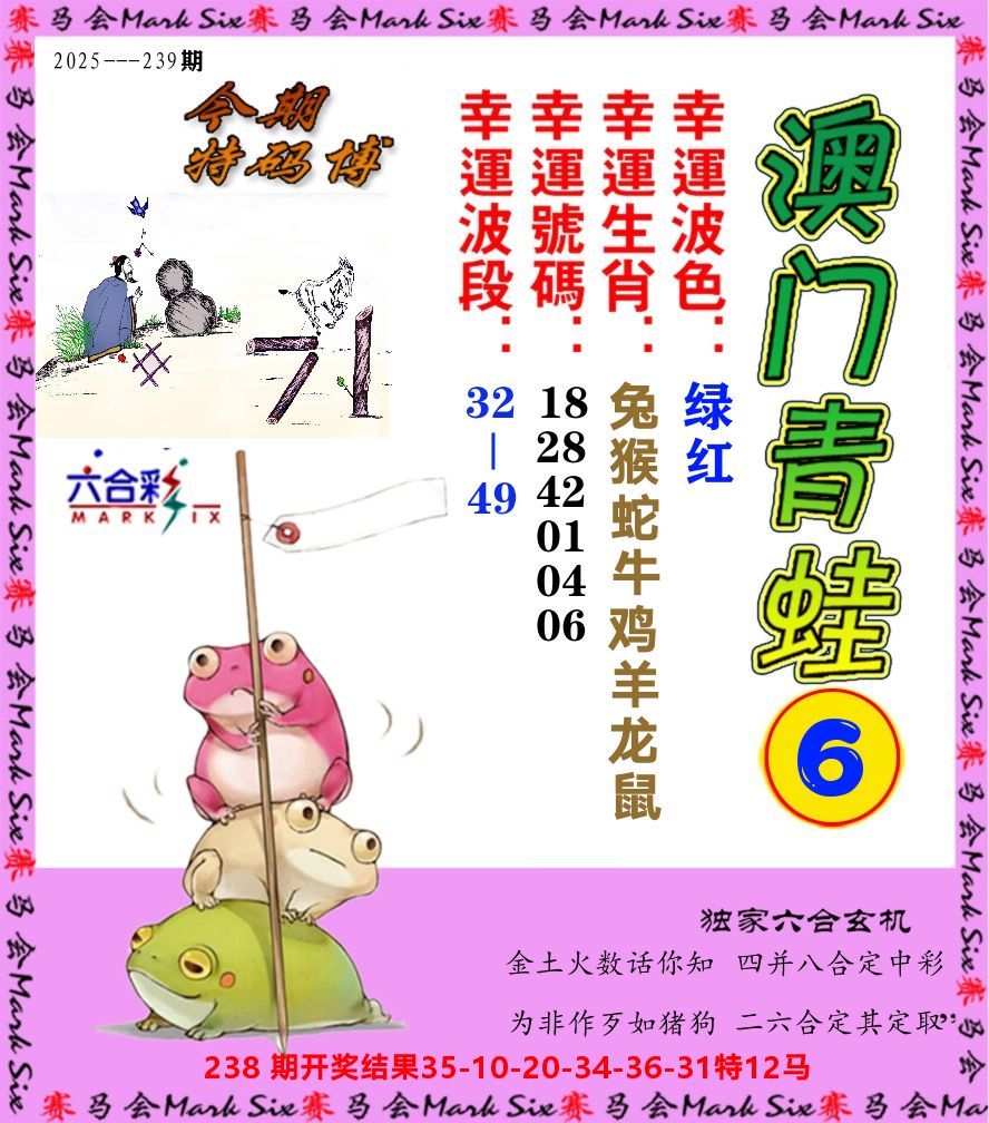 青蛙系列6 第239期