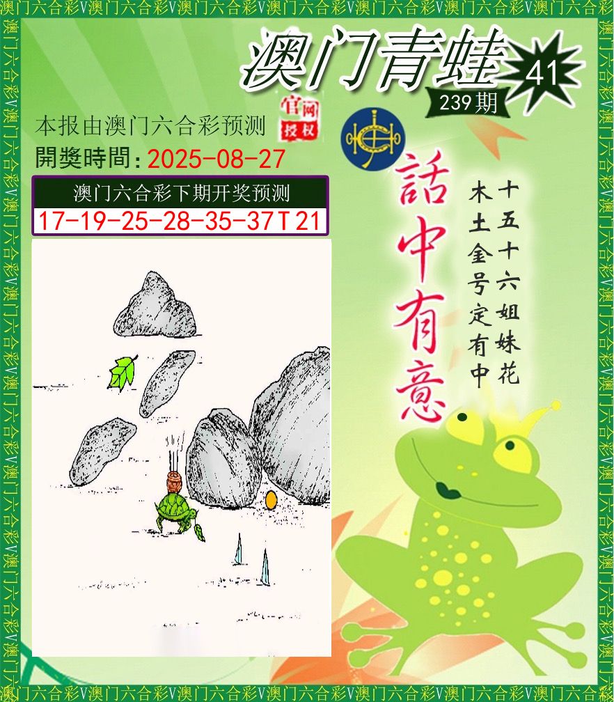 青蛙系列43 第239期