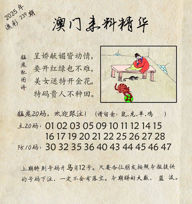 精华来料 第239期