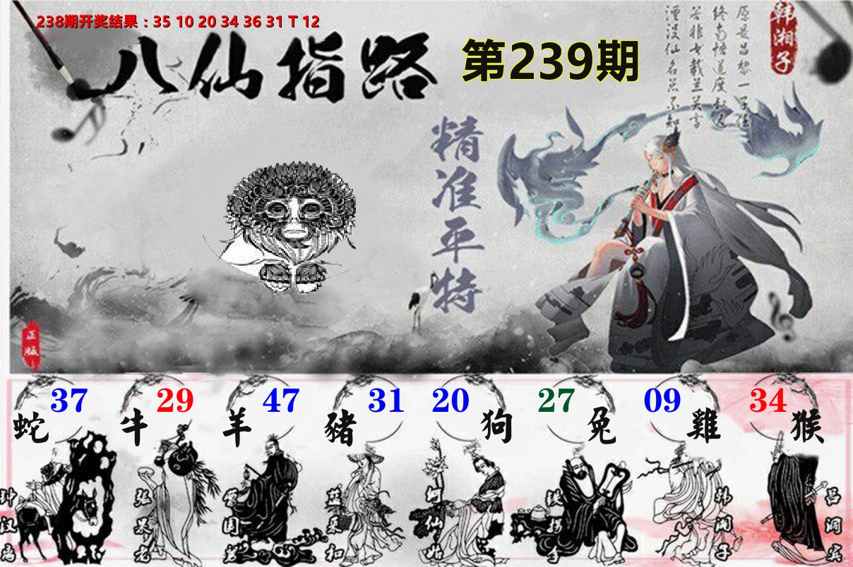 八仙指路 第239期