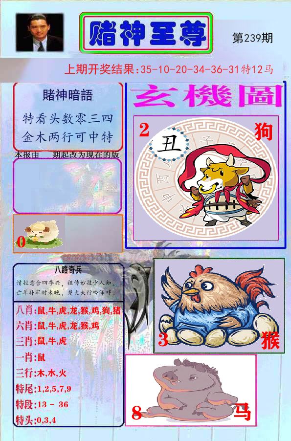赌神至尊 第239期