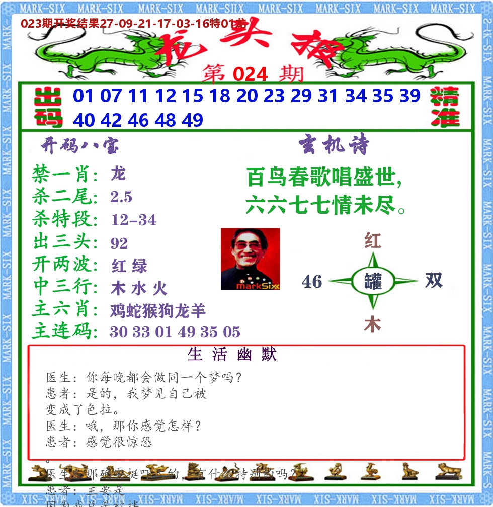 澳门龙头报 第24期