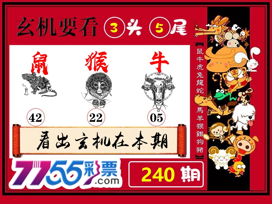 玄机要看 第240期